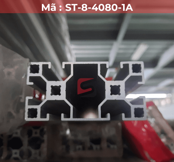 Nhôm định hình 40x80 mã ST-8-4080-1A