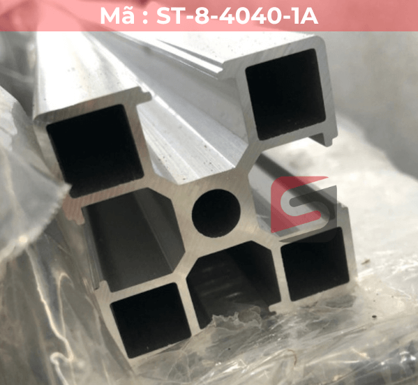 Nhôm định hình 40x40 mã ST-8-4040-1A