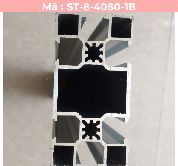 Nhôm định hình 40x80 mã ST-8-4080-1B