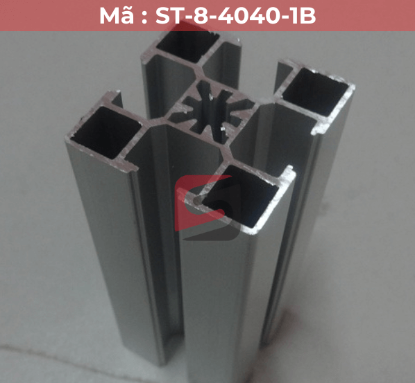 Nhôm định hình 40x40 mã ST-8-4040-1B