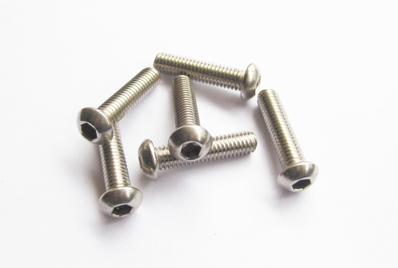Bulong lục giác chìm đầu chỏm cầu inox 201 M3