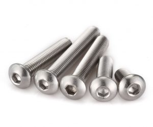 Bulong lục giác chìm đầu chỏm cầu inox 201 M2